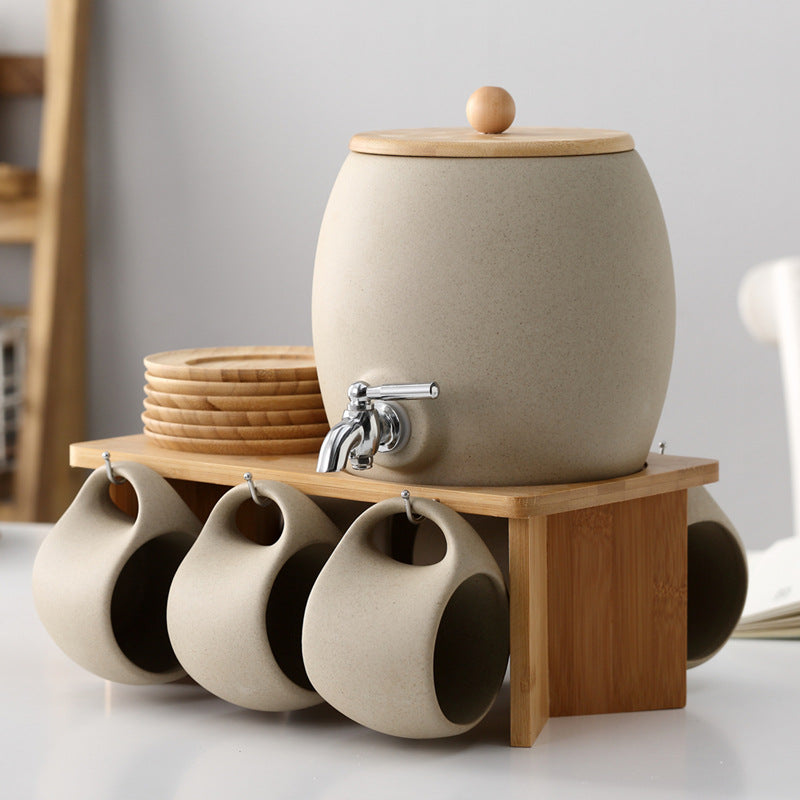 Large-Capacity Heat-Resistant Glass Water Pitcher