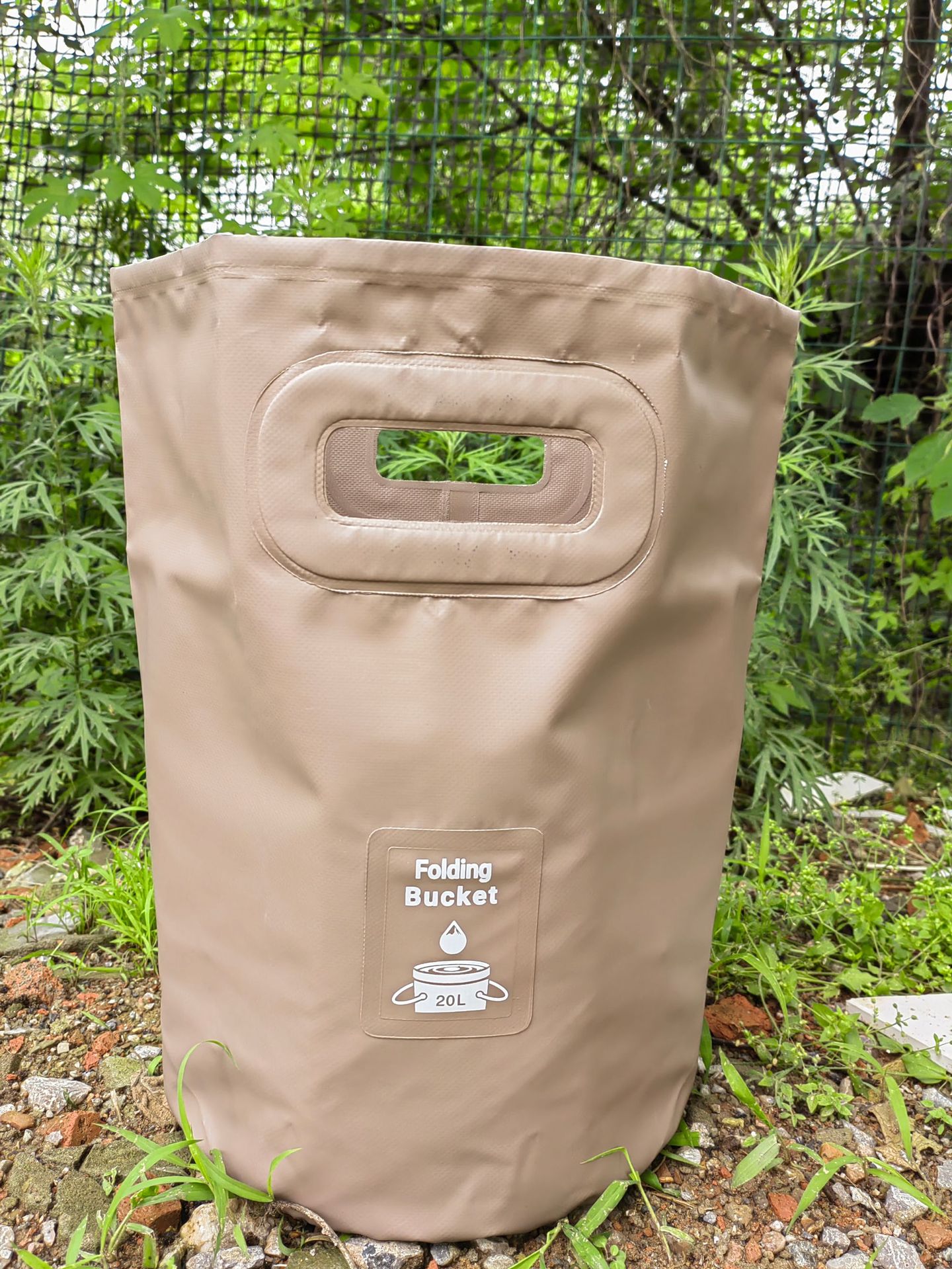 Portable Collapsible Water Bucket for Outdoor Sauna