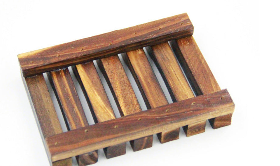 Natural Wood Soap Holder - Sauna & Shower Accessory