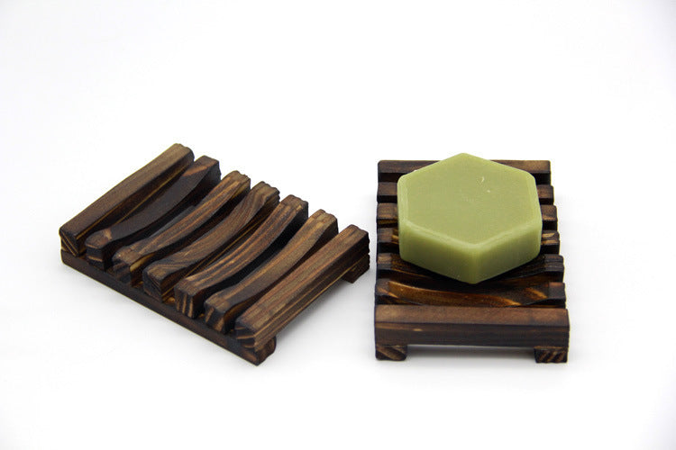 Natural Wood Soap Holder - Sauna & Shower Accessory
