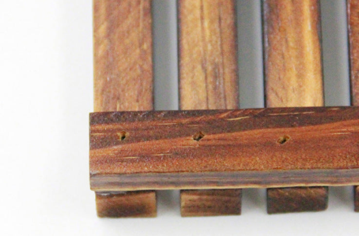 Natural Wood Soap Holder - Sauna & Shower Accessory