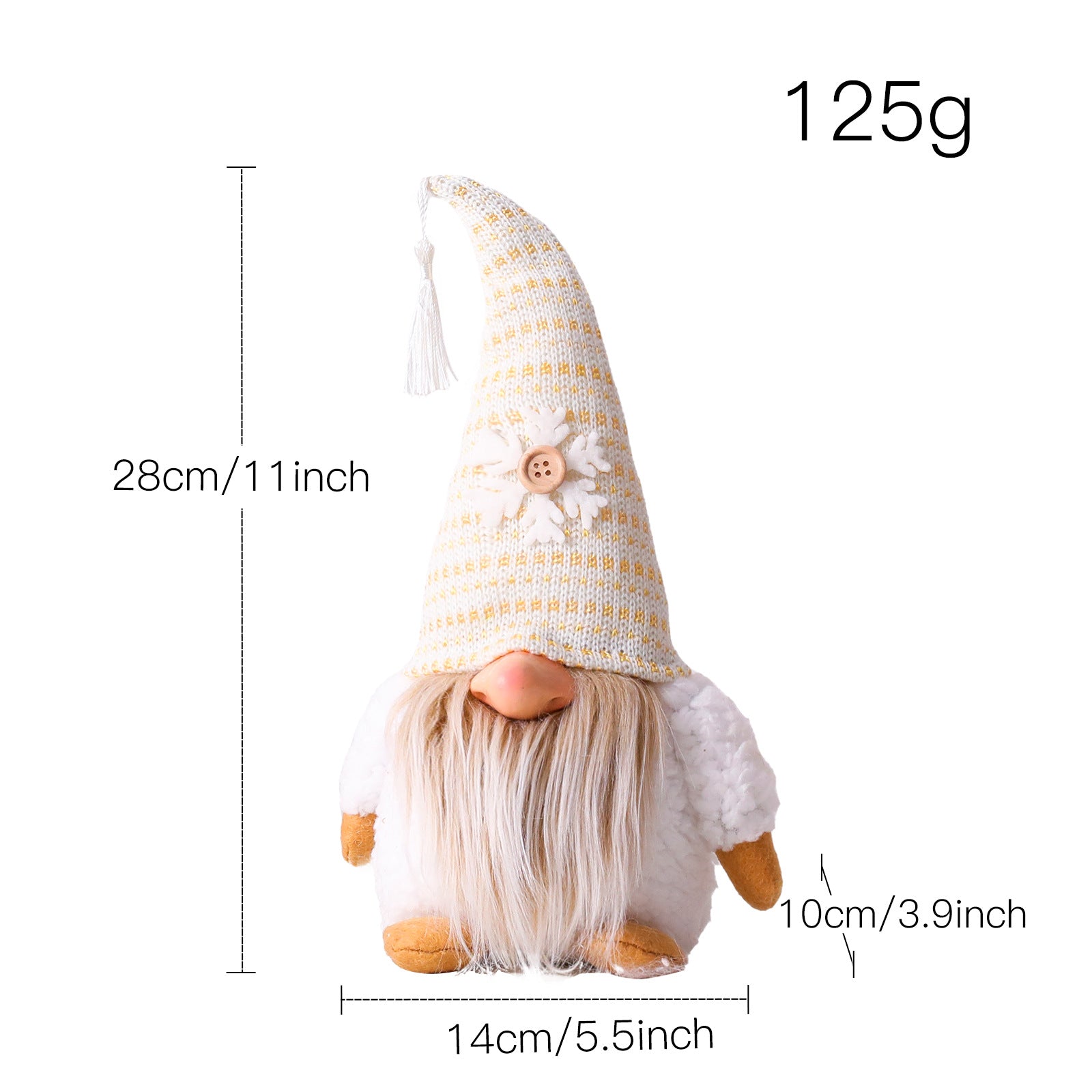 Scandinavian Large-nosed Faceless Rudolph Gnomes