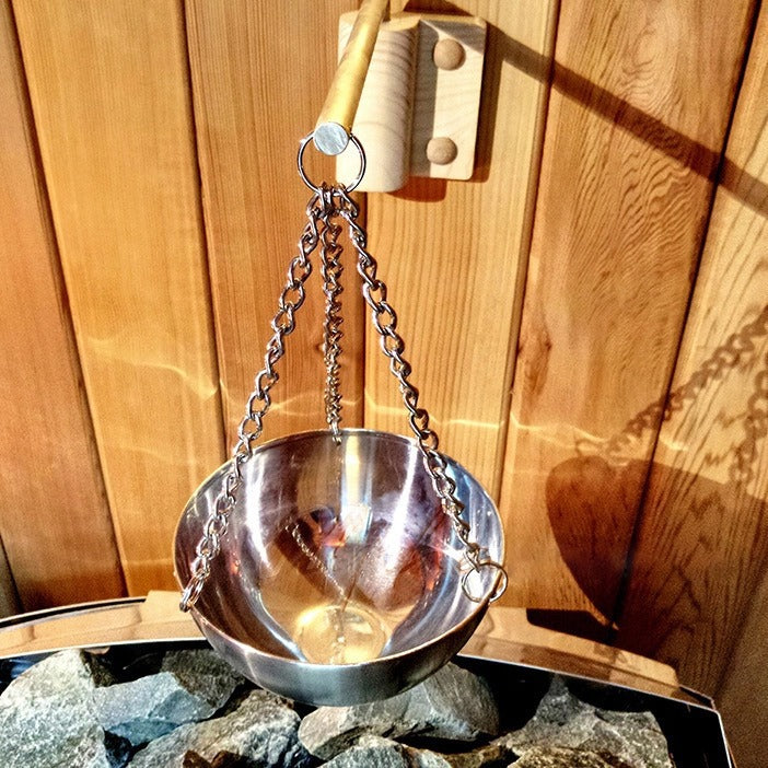 Stainless Steel Aromatherapy Bowl for Sauna