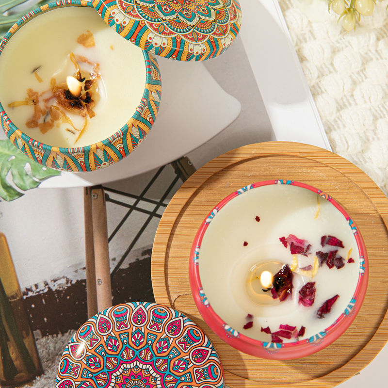 Natural Soy Aromatherapy Candle for Relaxation