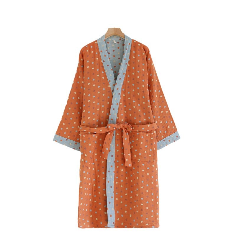 Women's Absorbent Cotton Bathrobe
