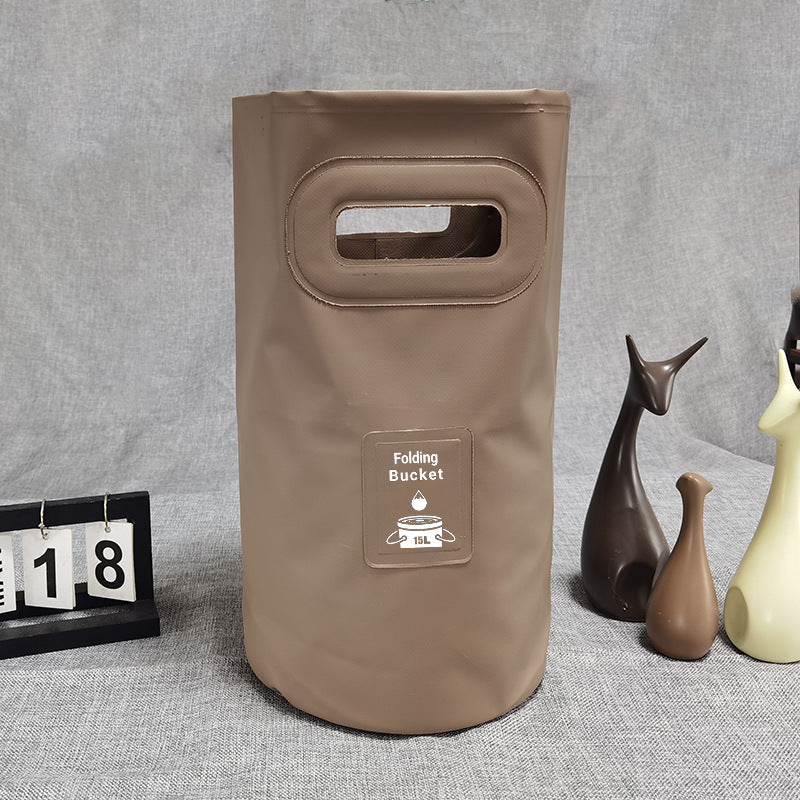 Portable Collapsible Water Bucket for Outdoor Sauna