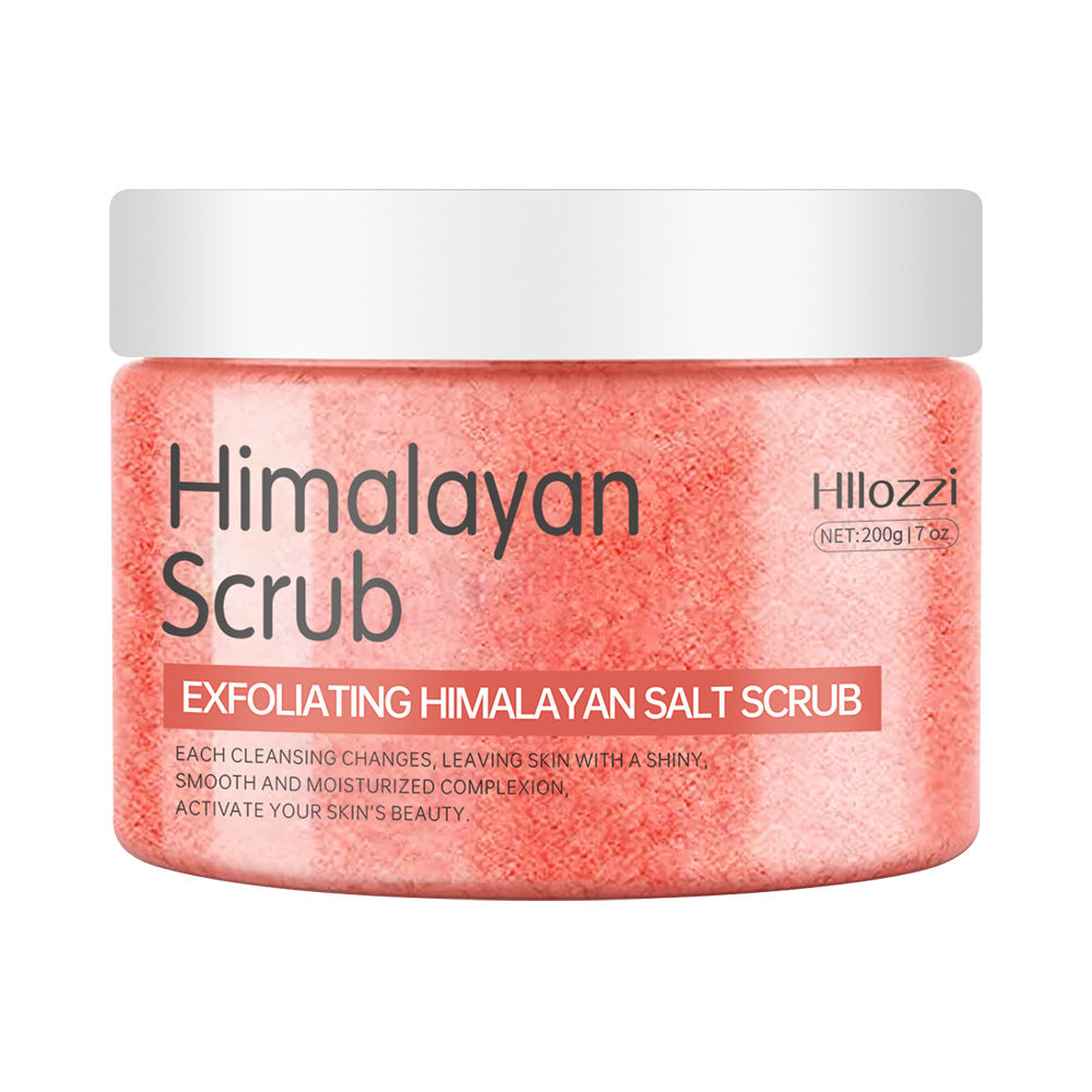 Himalayan Pink Salt Body Scrub - Exfoliating Cream for Smooth Skin