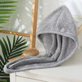 Bamboo Charcoal Hair Drying Towel Cap