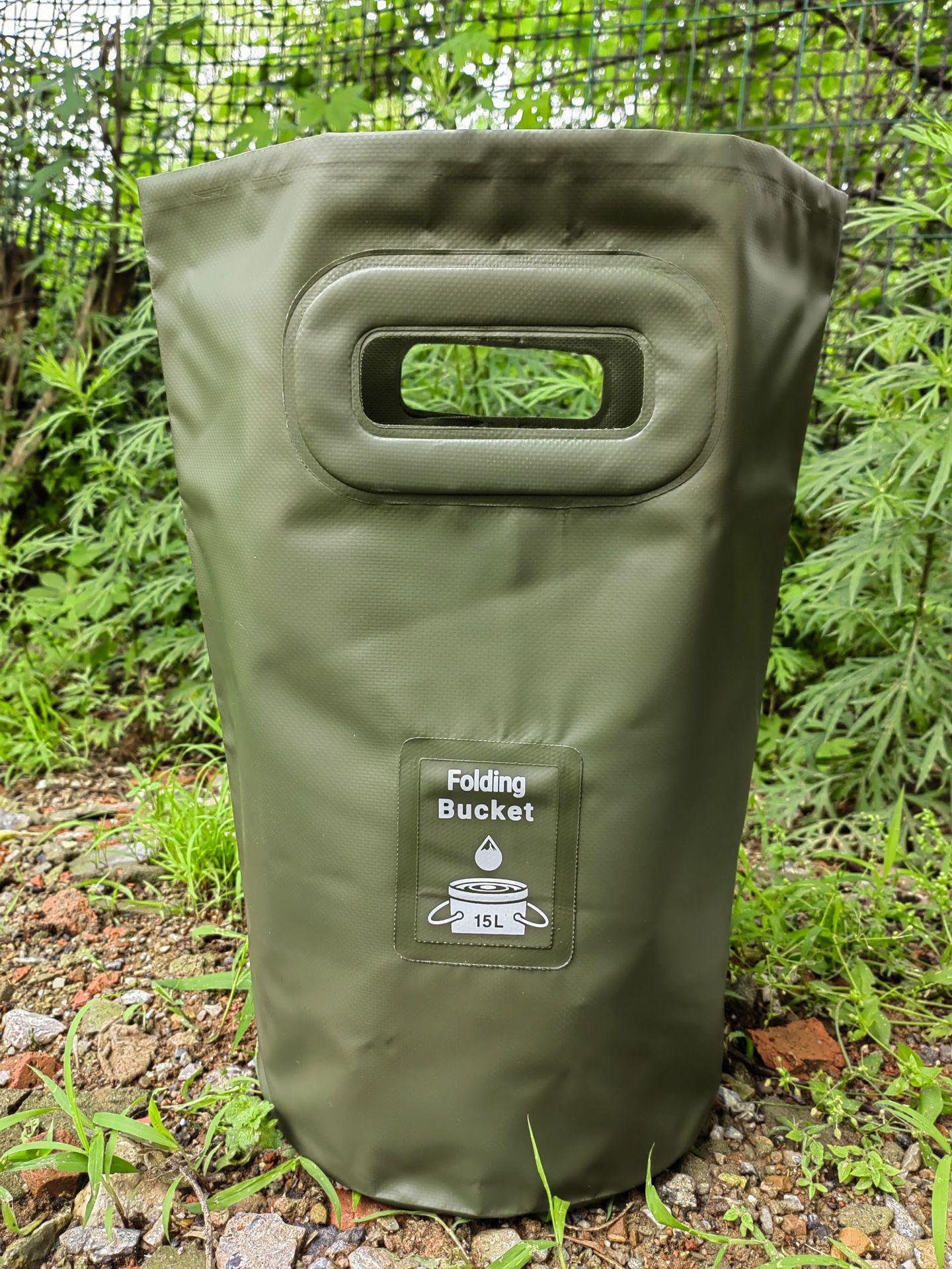 Portable Collapsible Water Bucket for Outdoor Sauna