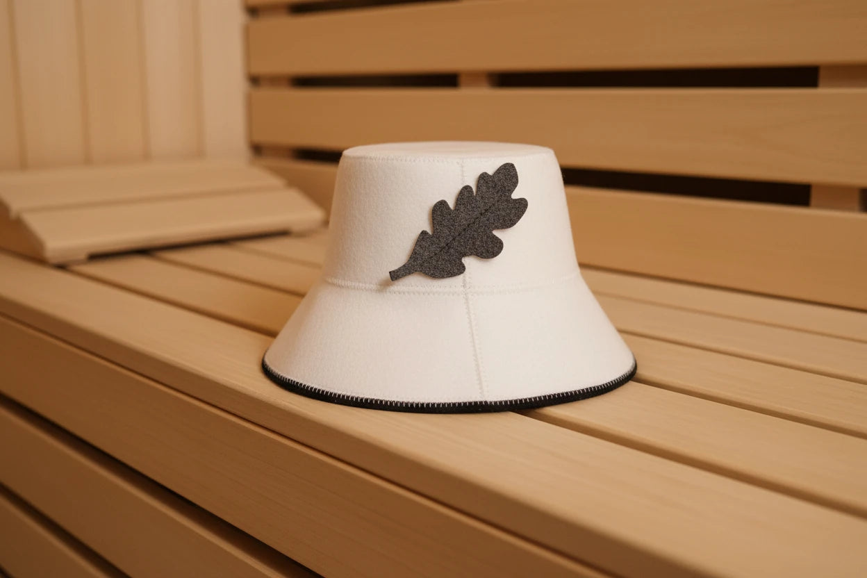 Premium Felt Sauna Hat - Heat Protection for Traditional Sauna Sessions